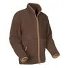 Swedteam Crest Fleece Tröja Herr Brun strl. S-5XL