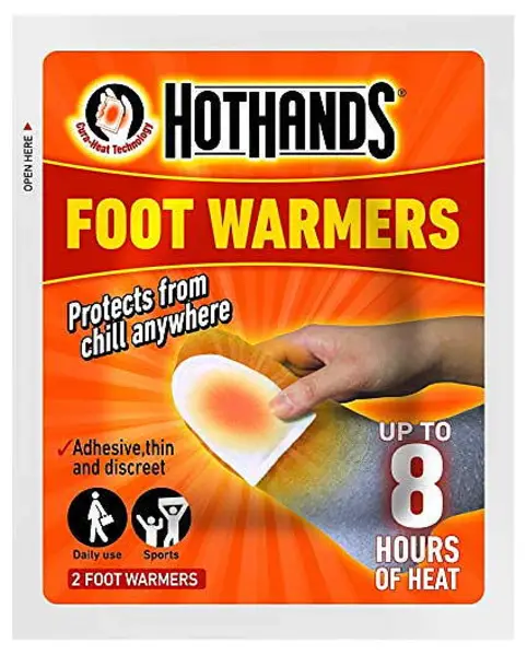 HotHands Foot Warmers självhäftande fotvärmare som ger upp till 8 timmar värme