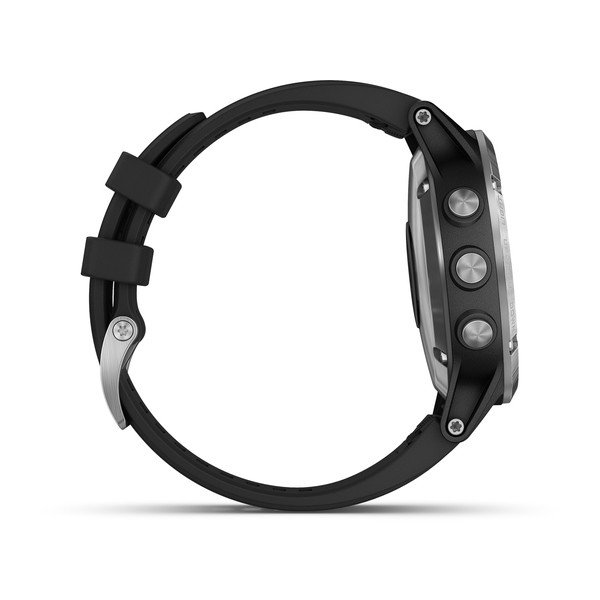 Garmin Silver fēnix® 5 with Black Band