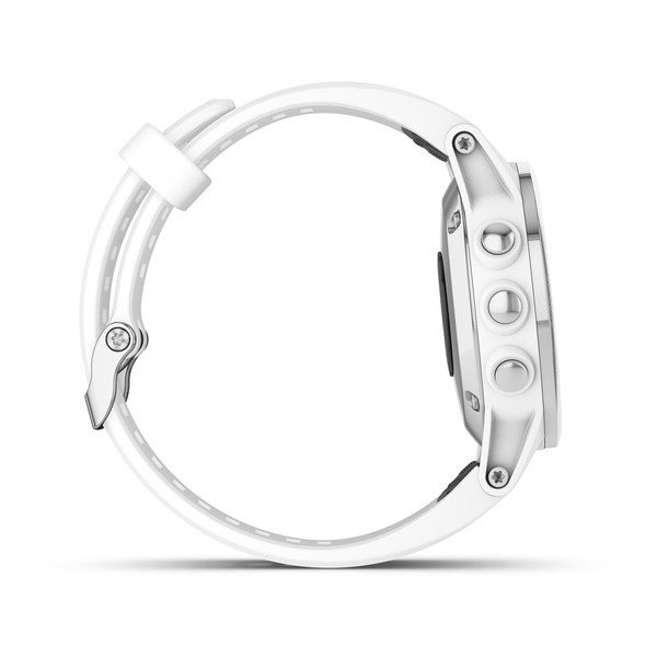 Garmin fēnix® 5X Plus Sapphire, vit med vitt armband