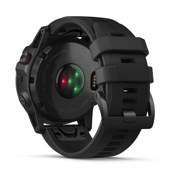 Garmin fēnix® 5X Plus Sapphire, svart med svart armband