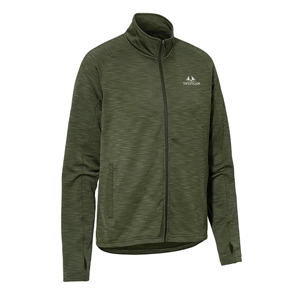 Swedteam Ultra Light M Sweater Full-zip, grön