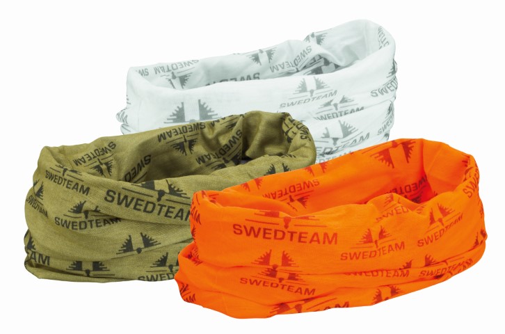Swedteam 3-Pack Neck Gaiter strl. Onesize, orange/grön/vit