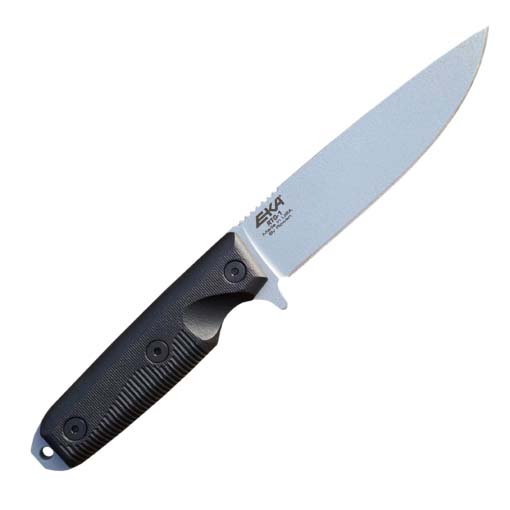 EKA® RTG1 Grey Blade, Black G10 Handle
