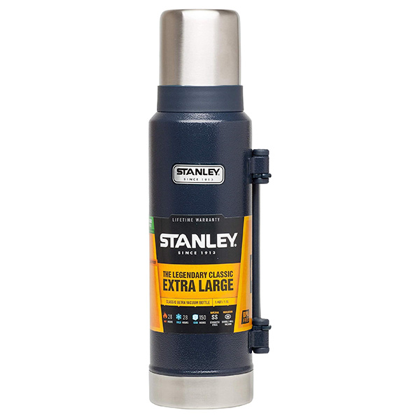 Stanley Classic Termos, isolerad kopp/lock, 1,3 liter, blå