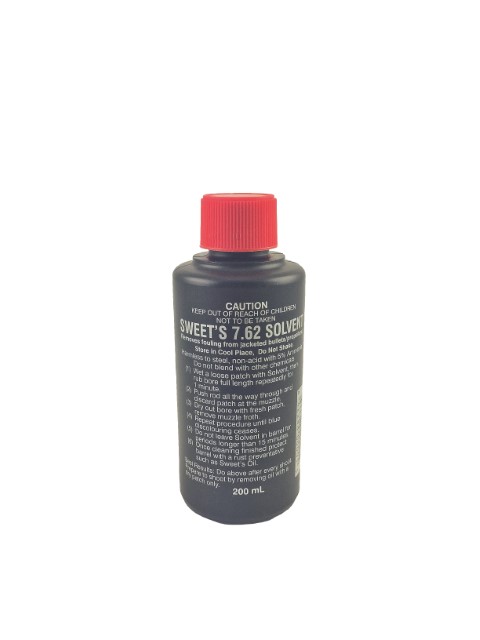 SWEET'S SOLVENT 7,62, 200ml, löser tombak