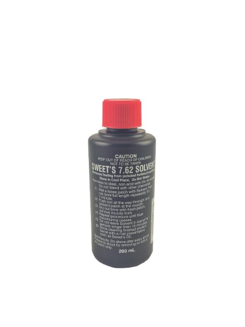 SWEET'S SOLVENT 7,62, 200ml, löser tombak