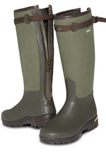 Arxus Primo Canvas Zip, Hunting Green, stövel, strl 36-47