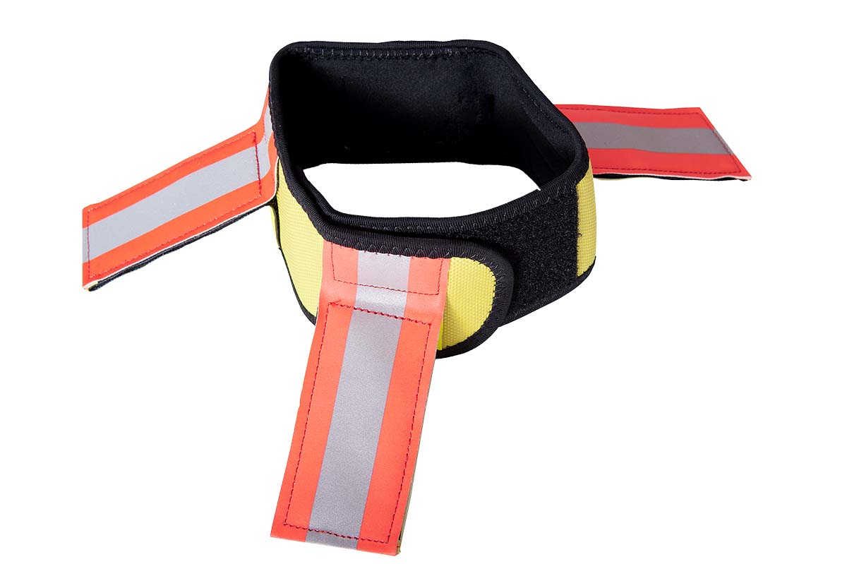 DOGTECH Reflexhalsband, YELLOW, strl One Size